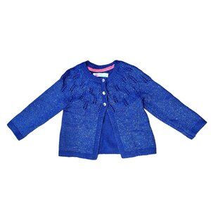 Baby Boden Navy Sparkle Cardigan 18-24 months